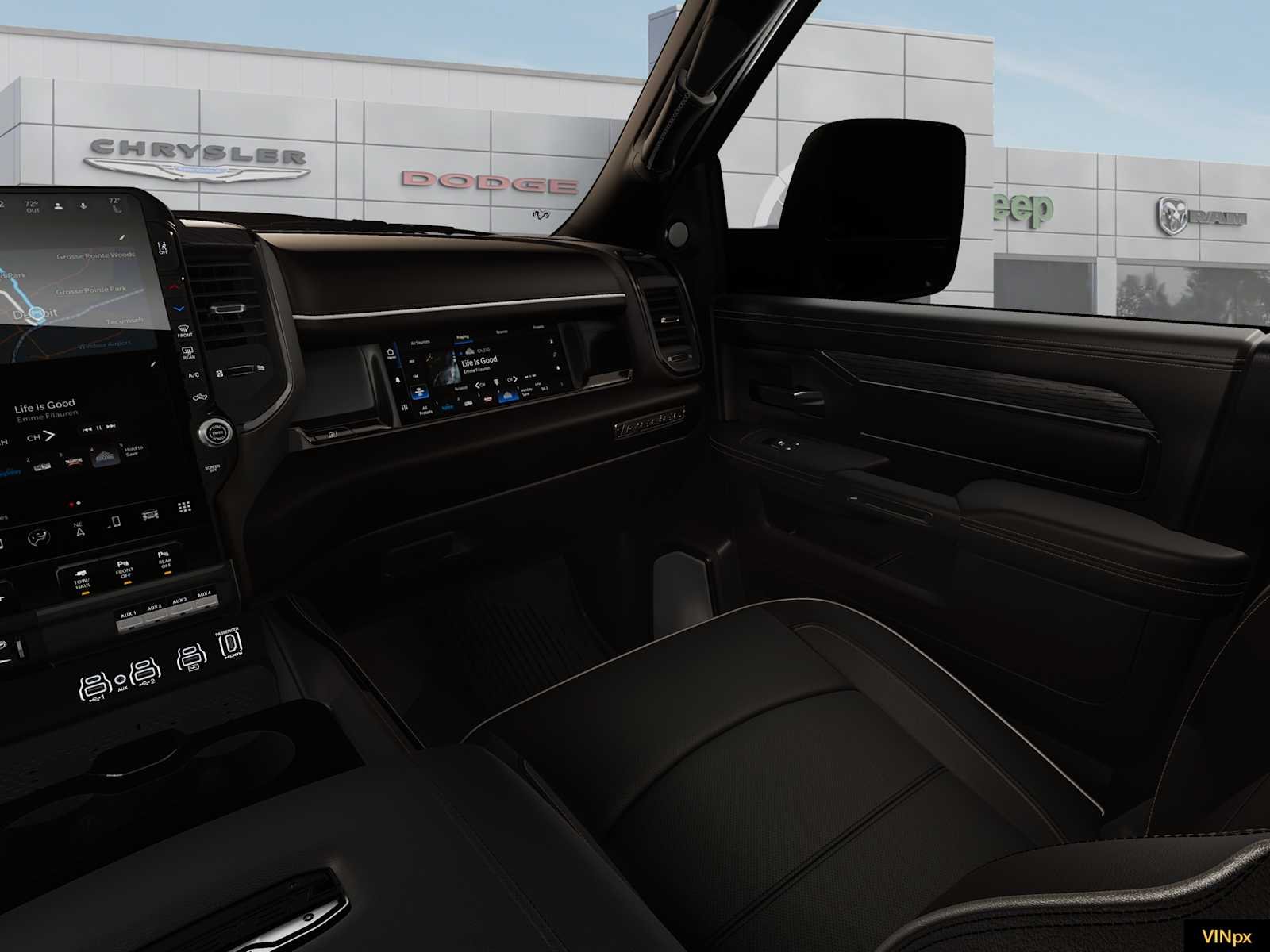 New 2026 Diamond Black Crystal Pearlcoat RAM Rebel image 20