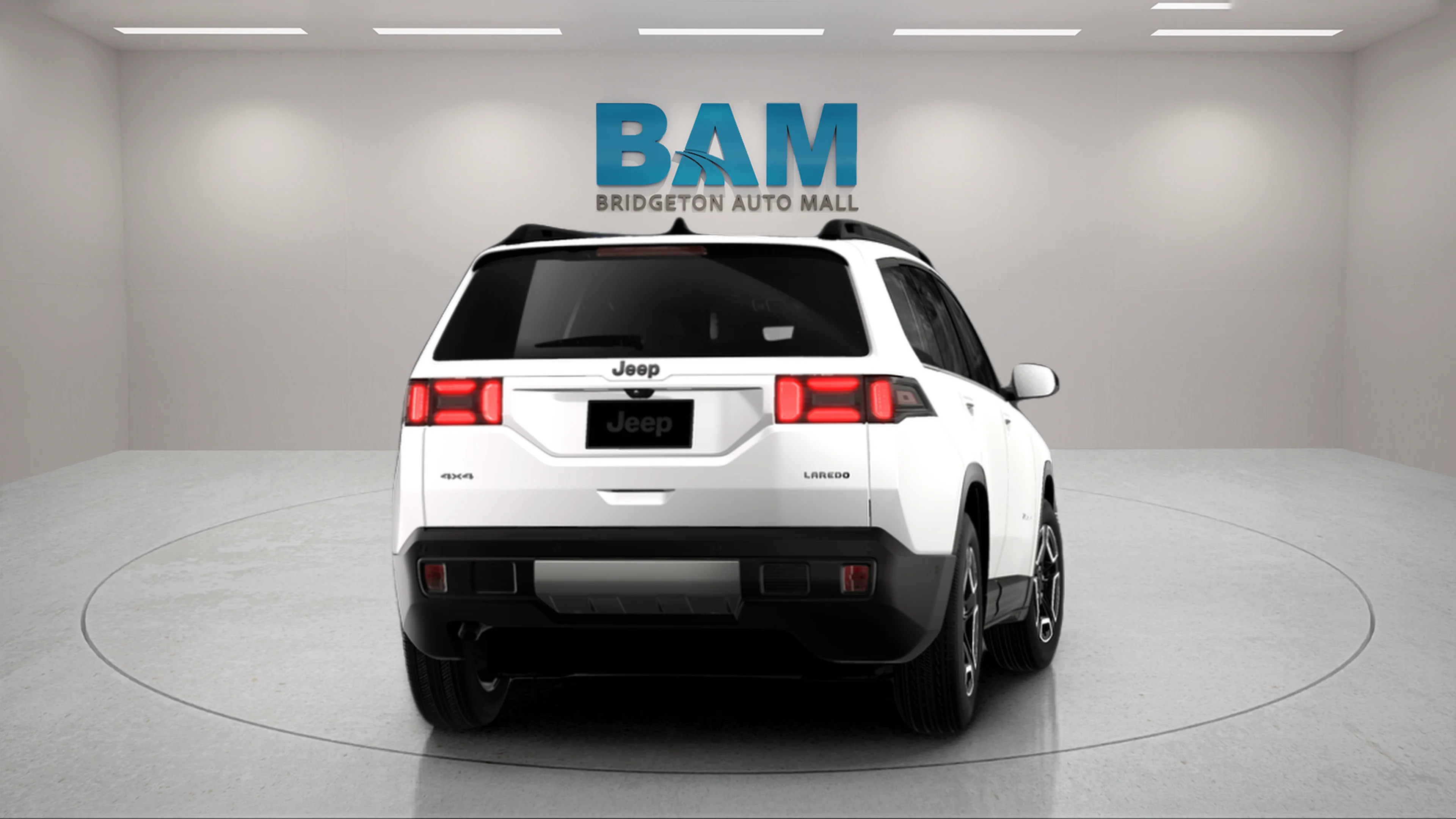 New 2026 Bright White Clearcoat Jeep Laredo image 7