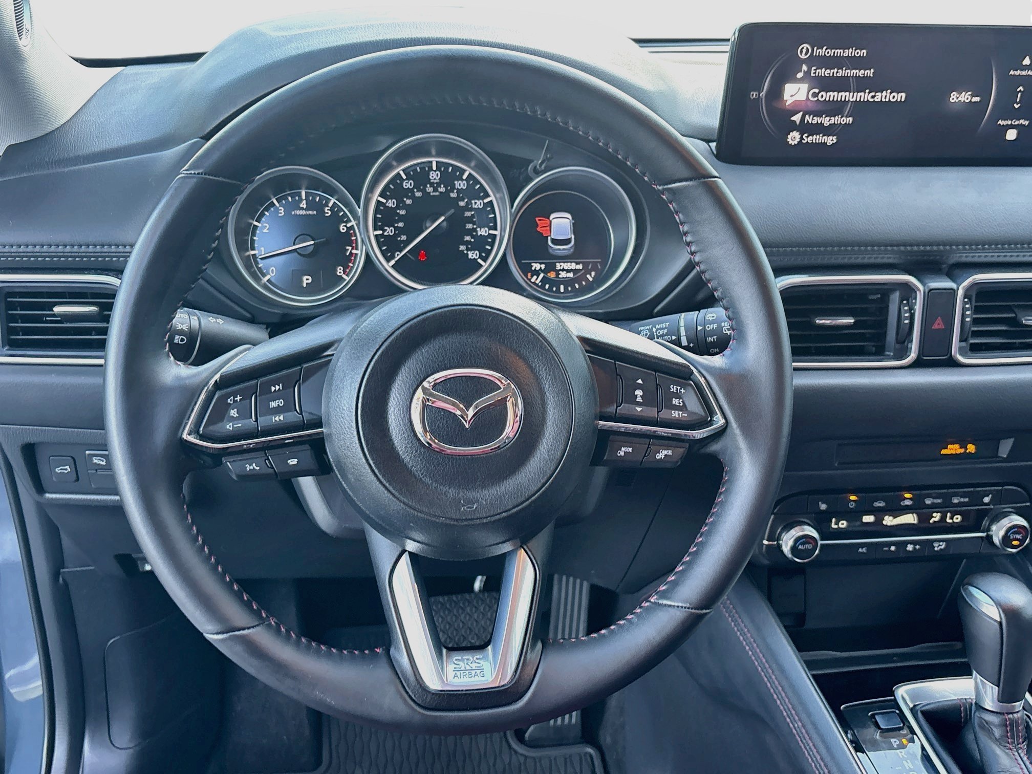 Used 2025 Polymetal Gray Metallic Mazda 2.5 S Carbon Edition image 12