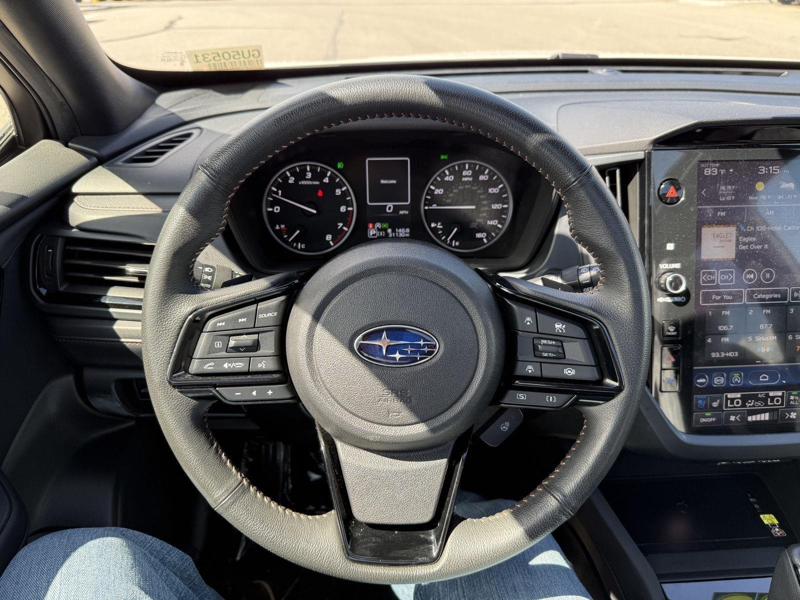 Used 2025 Crystal White Pearl Subaru Touring image 10