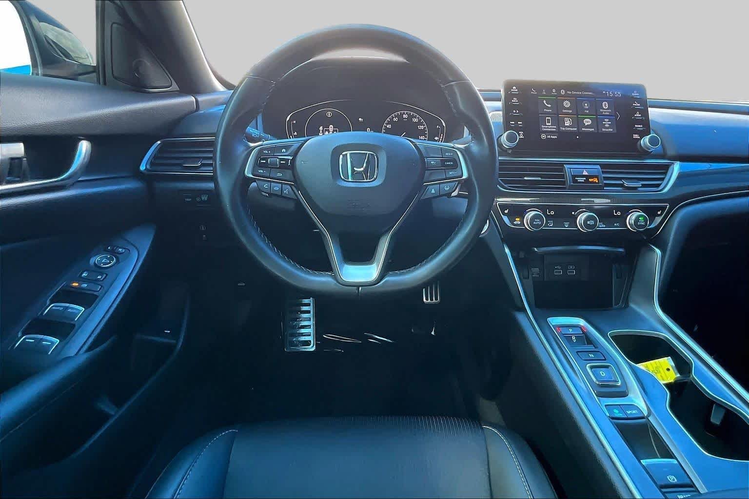 Used 2021 Lunar Silver Metallic Honda Sport image 6