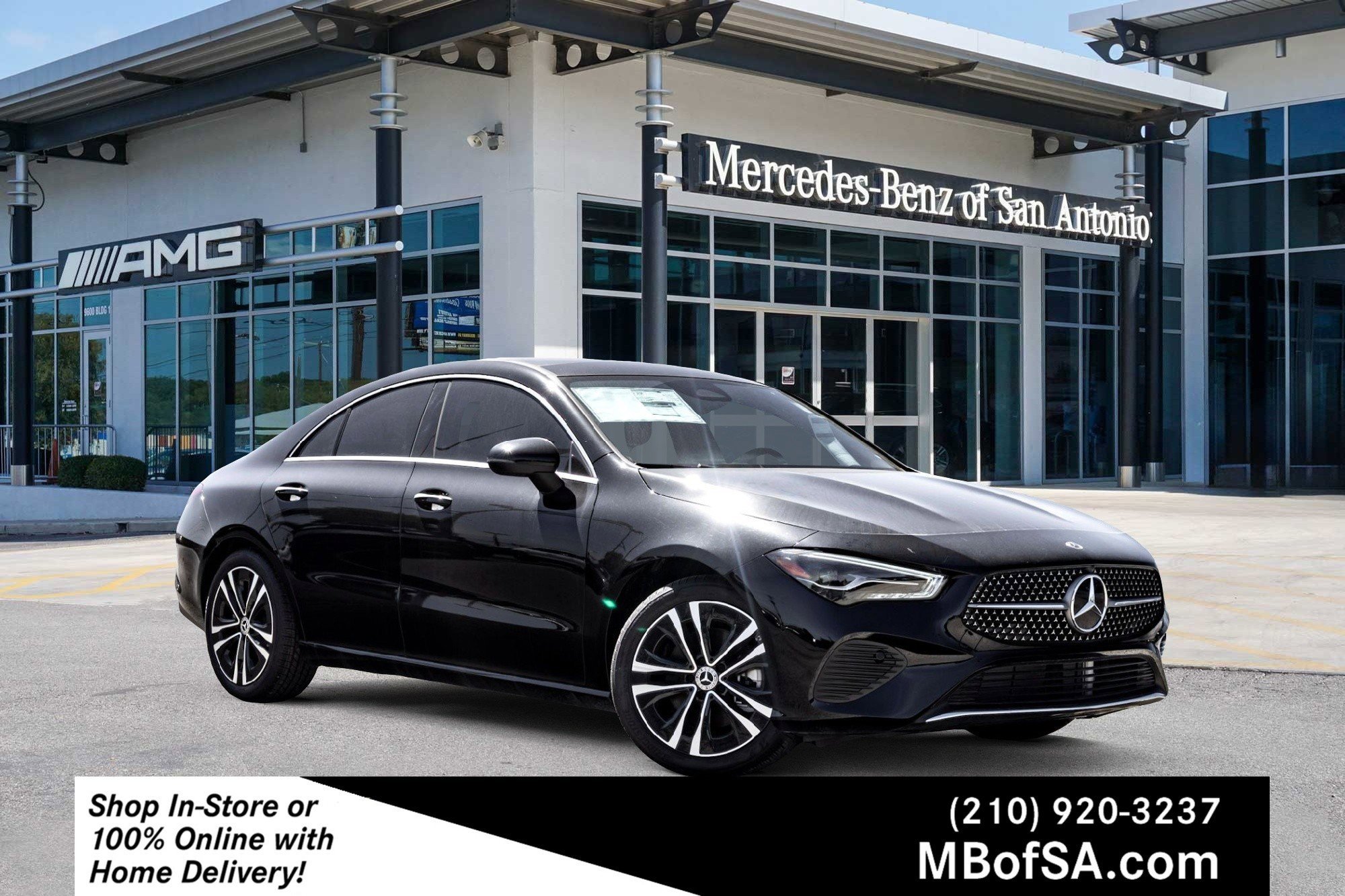 New 2025 Night Black Mercedes-Benz CLA 250 image 1