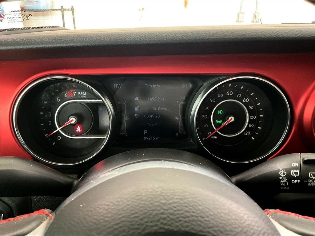 Used 2021 Black Jeep Unlimited Rubicon image 17