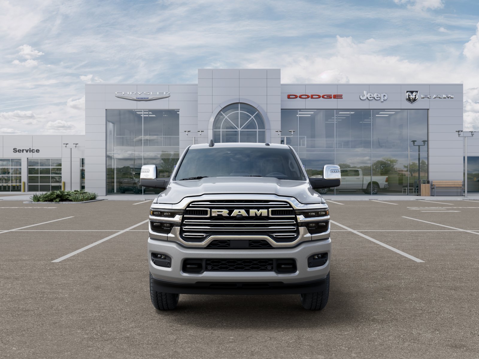 New 2026 Silver-Zynith Exterior Paint RAM Laramie image 18