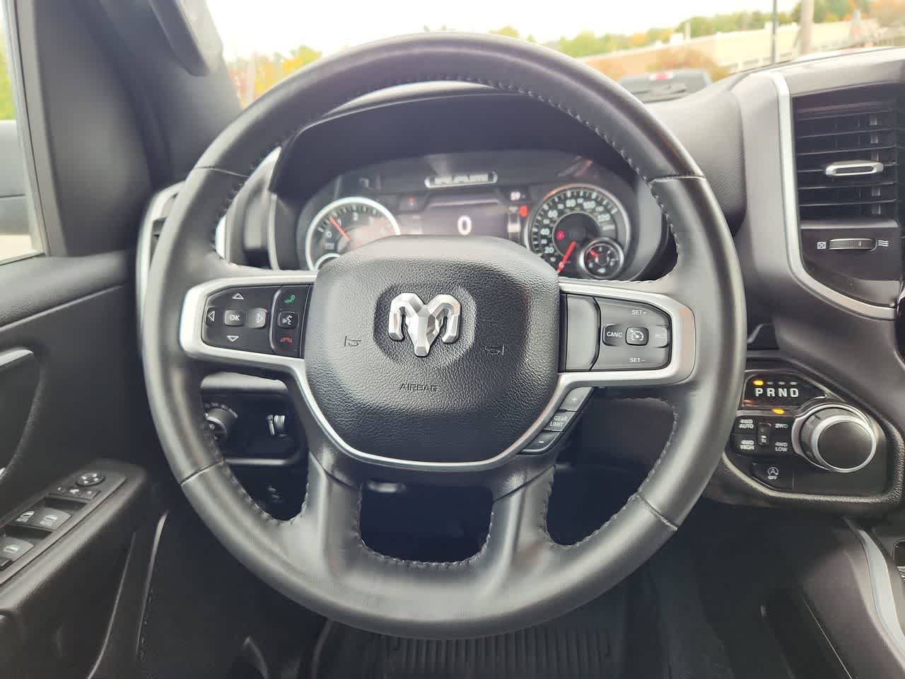 Used 2023 Granite Crystal Metallic Clearcoat Ram Big Horn image 18