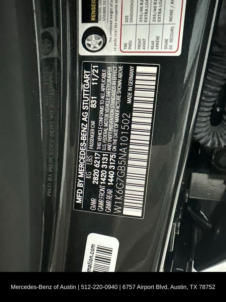 Certified Used 2022 Gray Mercedes-Benz S 580 image 31