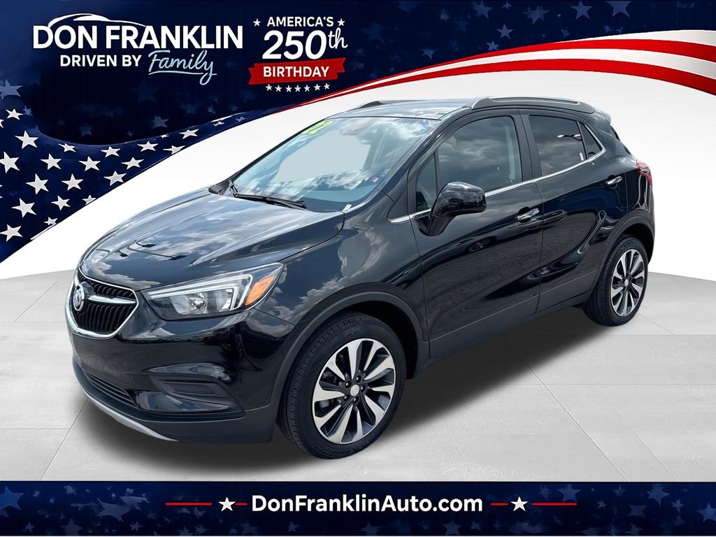 Used 2022 Black Buick Preferred image 1