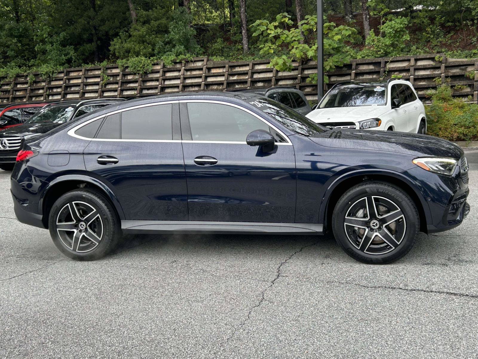Used 2024 Nautical Blue Metallic Mercedes-Benz GLC 300 4MATIC® Coupe image 5