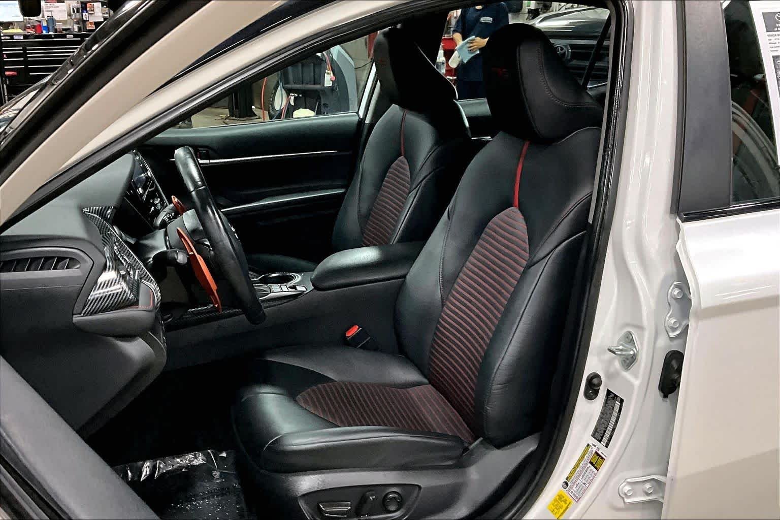 Used 2021 Wind Chill Pearl/Midnight Black Metallic Toyota TRD V6 image 9