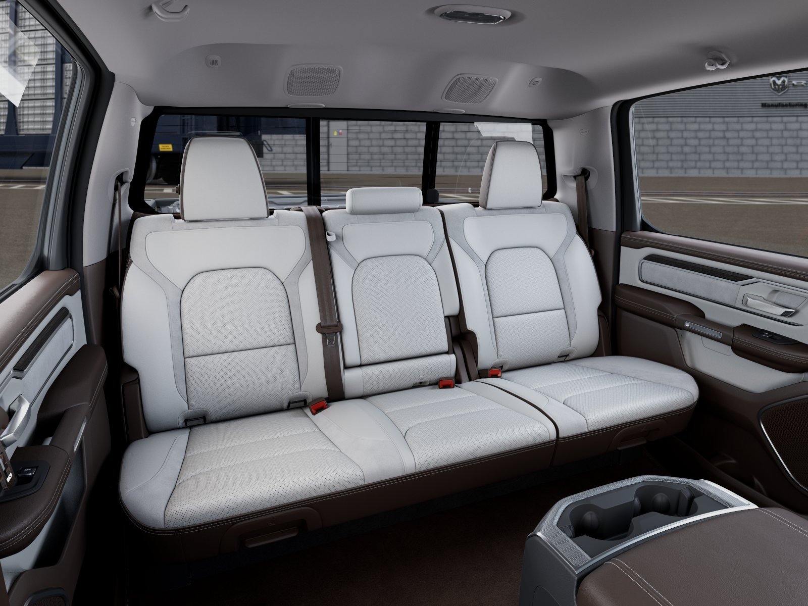 New 2026 Ivory White Tri-Coat Pearl-Coat Exterior Paint RAM LARAMIE image 15