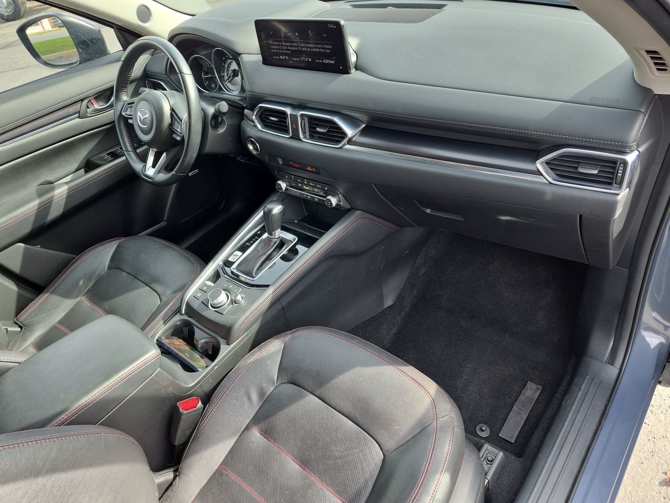 Used 2025 Polymetal Gray Metallic Mazda 2.5 S Carbon Edition image 32