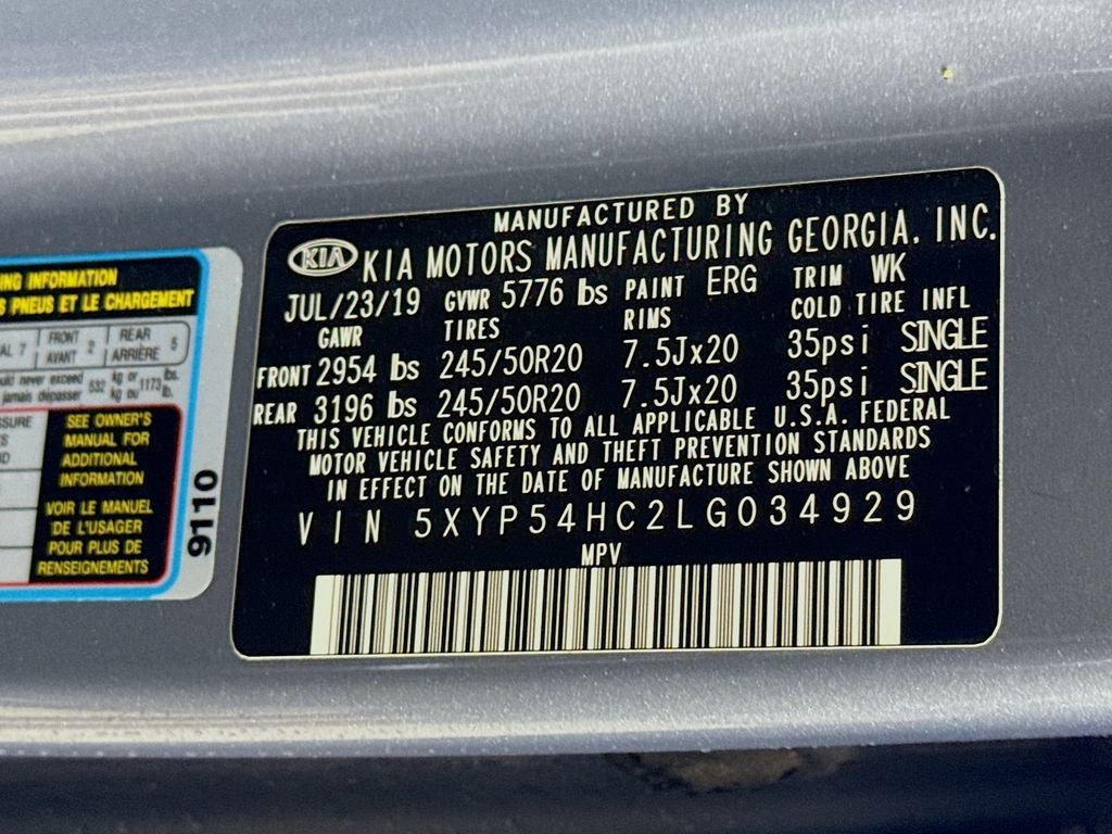 Used 2020 Everlasting Silver Kia SX image 35
