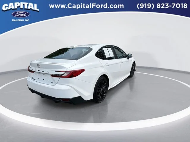 Used 2025 White Toyota SE image 8