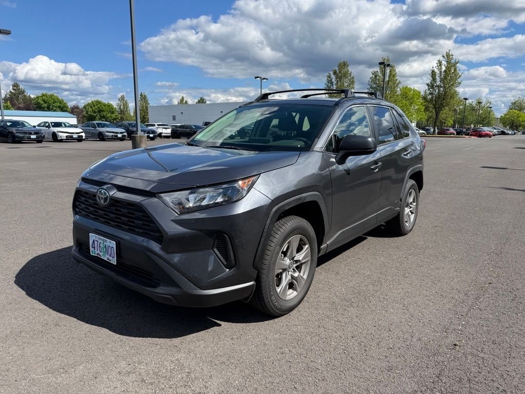 Used 2022 Magnetic Gray Metallic Toyota LE image 3