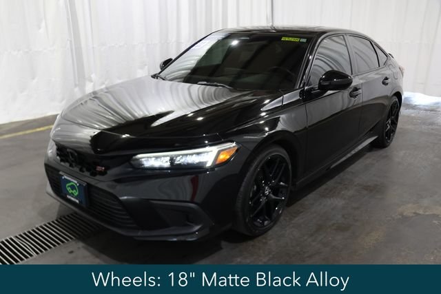 Certified Used 2022 Black Honda Si image 22