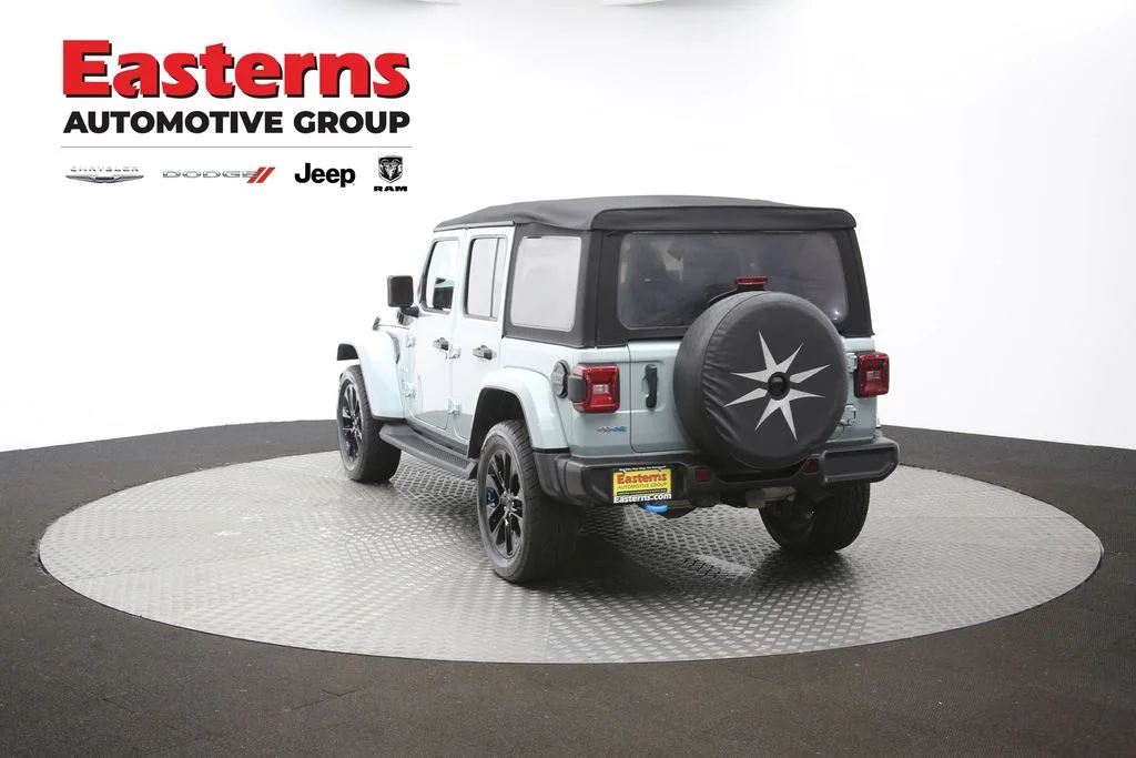Used 2023 Gray Jeep Sahara 4xe image 64