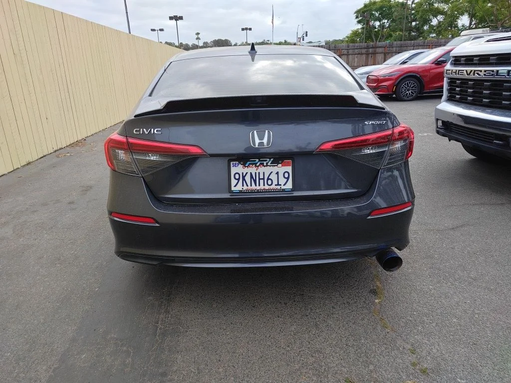 Certified Used 2022 Gray Honda Sport image 3