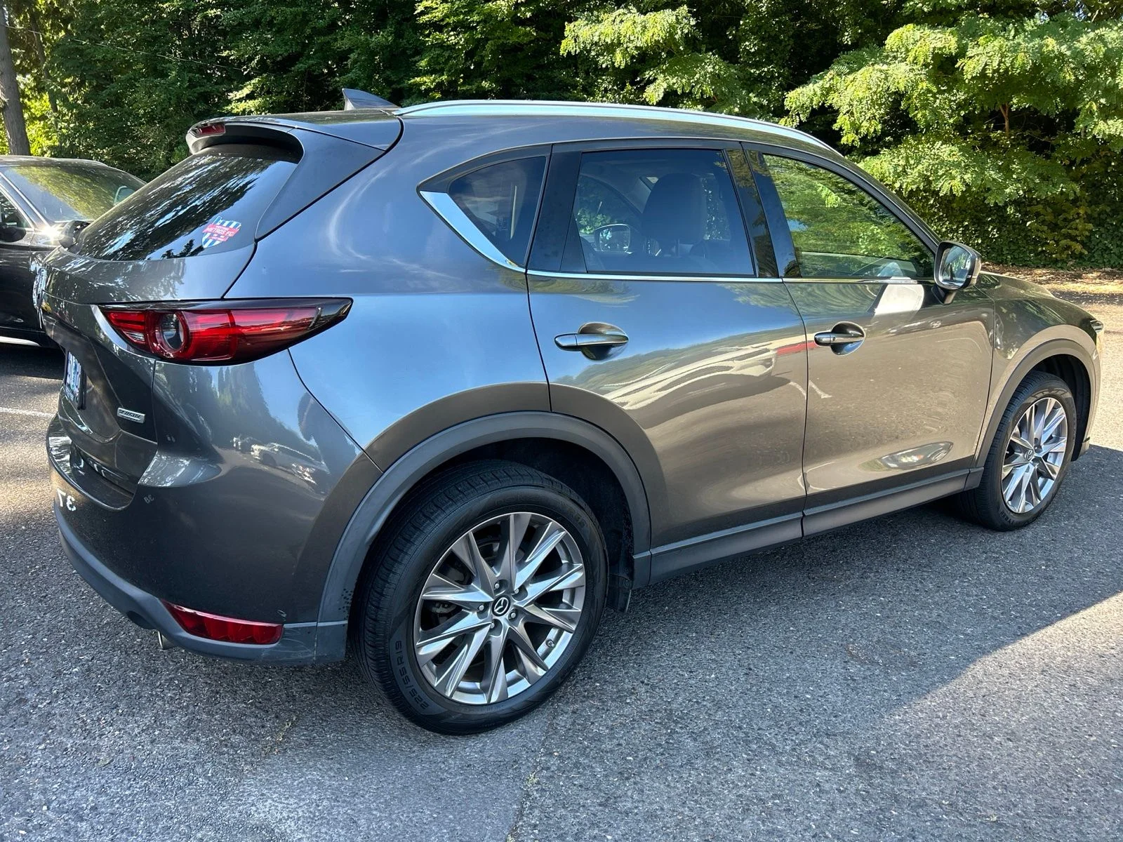 Used 2019 Machine Gray Metallic Mazda Grand Touring image 4