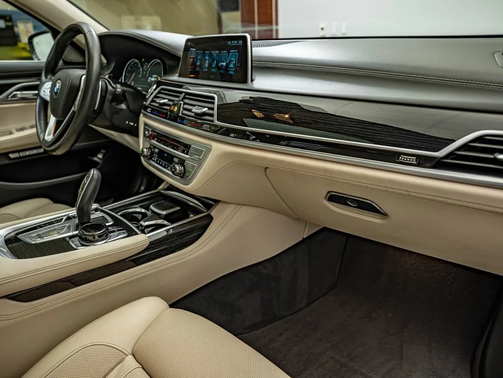 Used 2016 Gray Metallic BMW 740i image 39