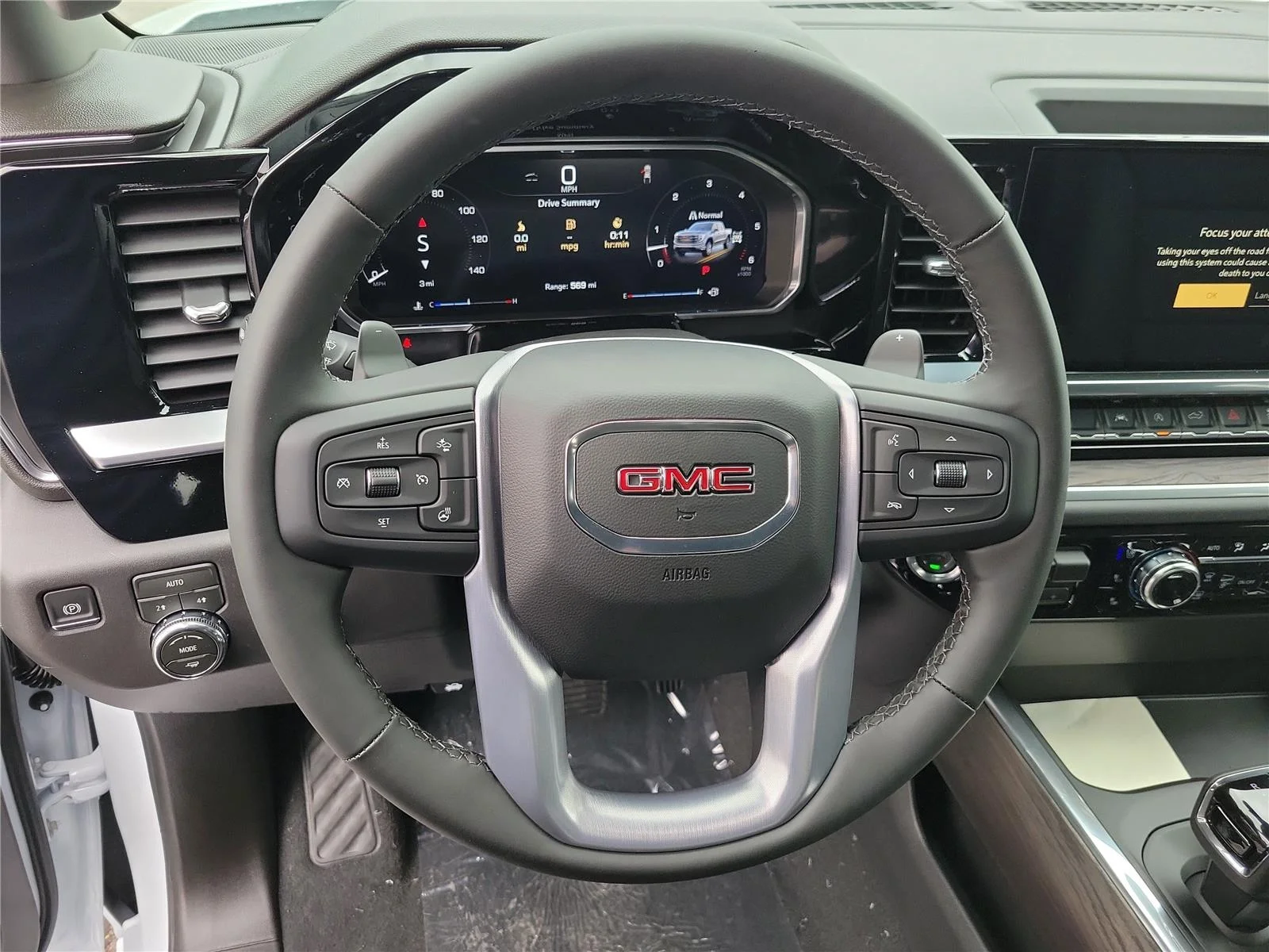 New 2026 Glacier White Tricoat GMC SLT image 23