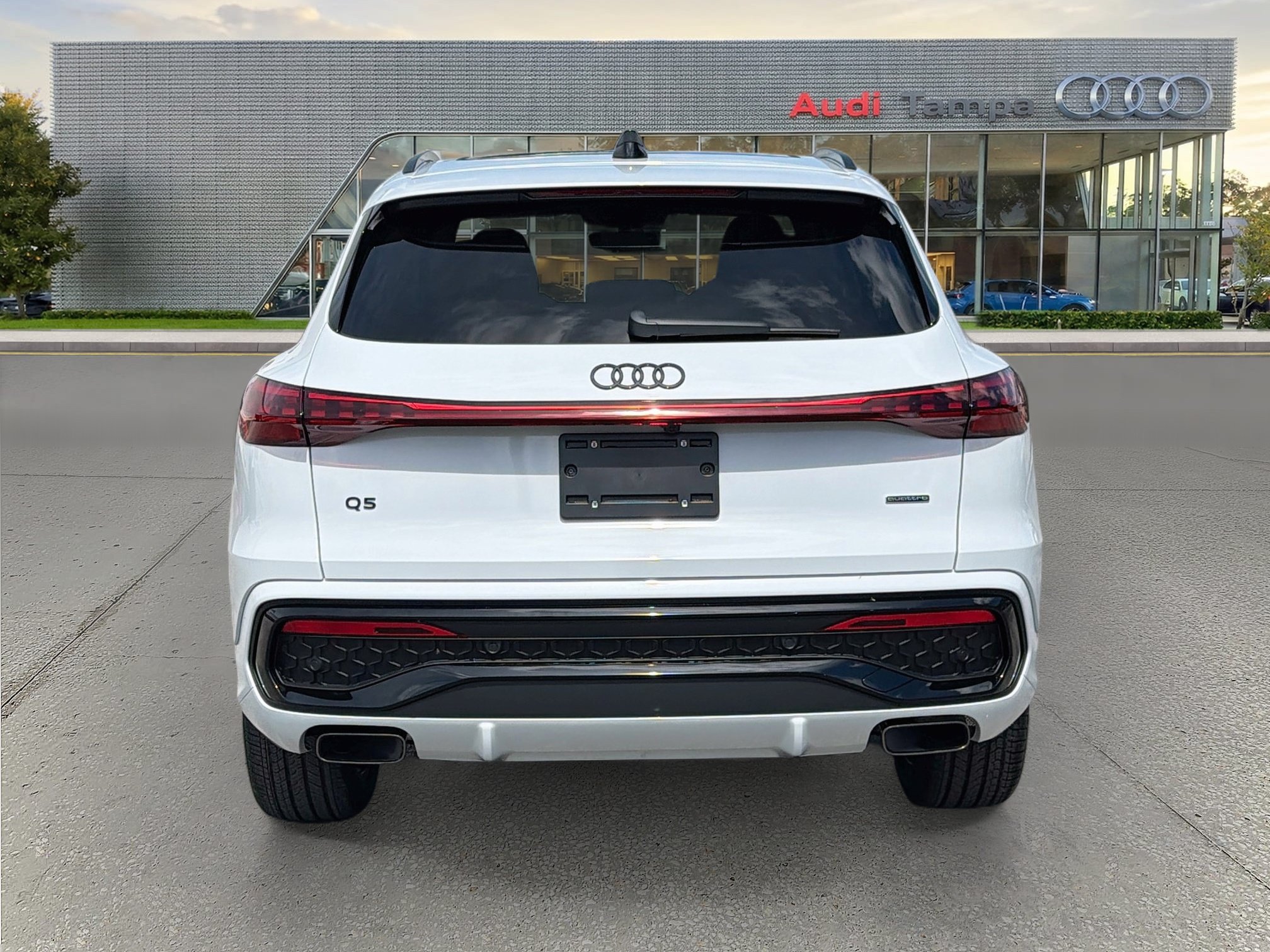 New 2026 Glacier White Metallic Audi Premium Plus image 4