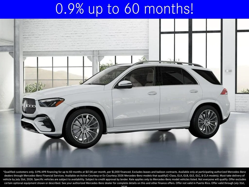 Certified Used 2026 Polar White Mercedes-Benz GLE 450 image 37
