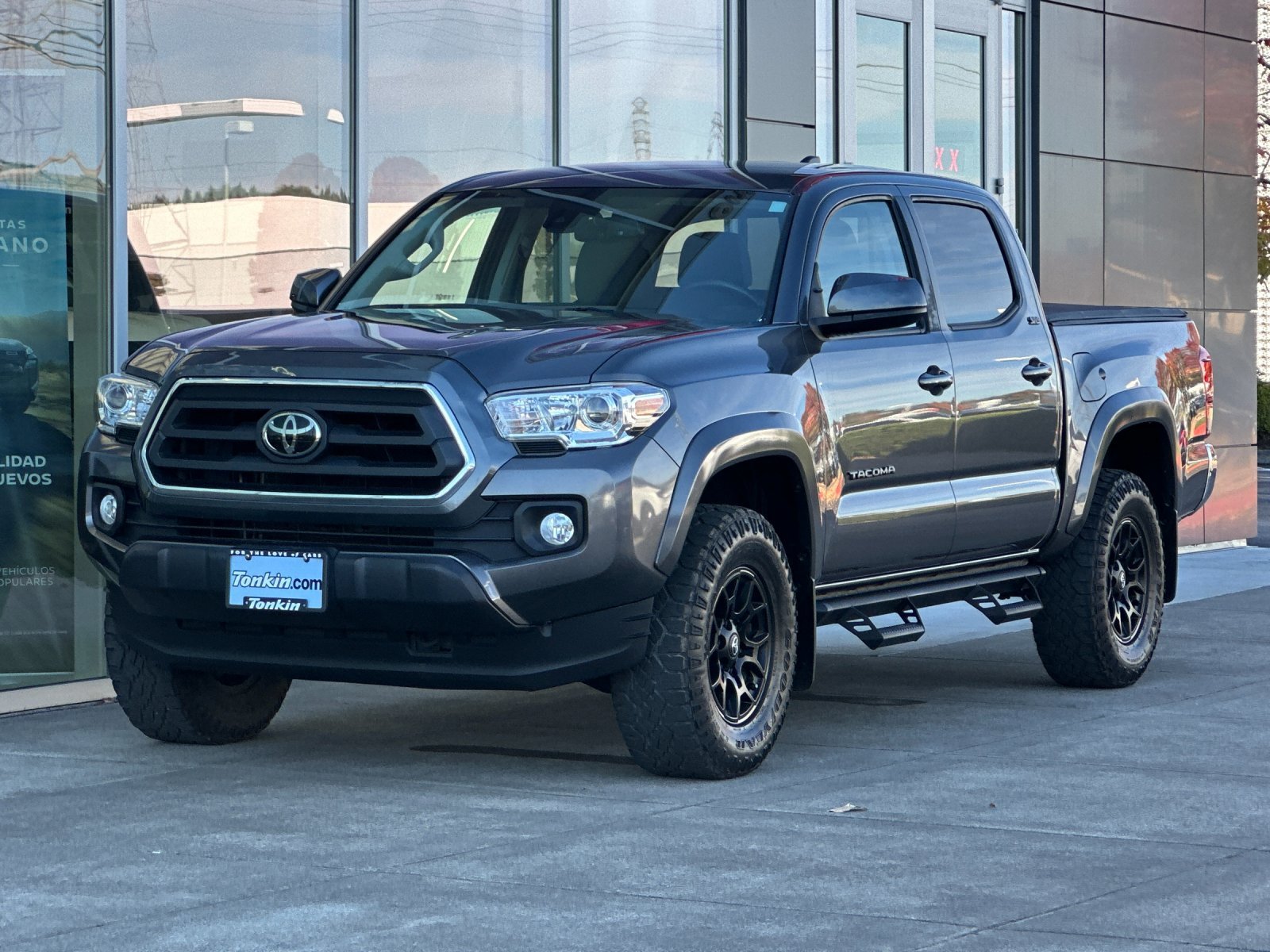 Used 2021 Magnetic Gray Metallic Toyota SR5 image 8