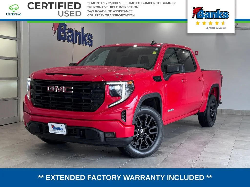 Certified Used 2023 Cardinal Red GMC Elevation image 1