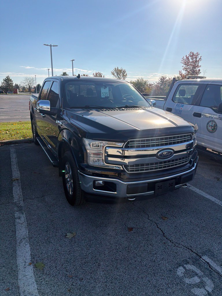 Used 2018 Shadow Black Ford Lariat image 5