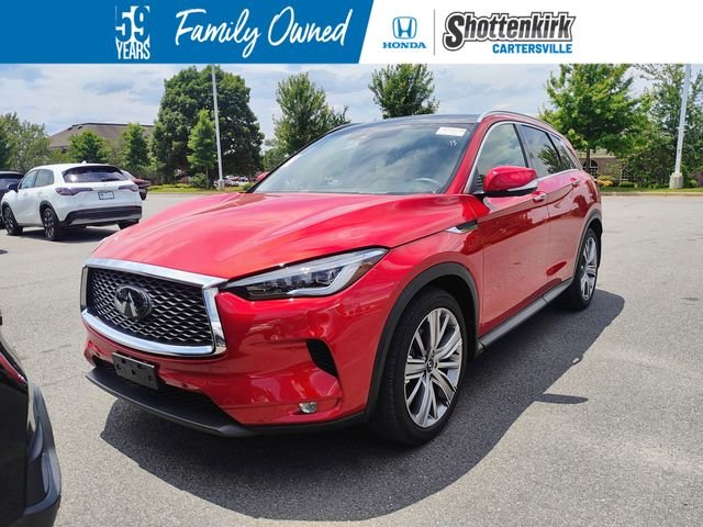 Used 2022 Red INFINITI Sensory image 1