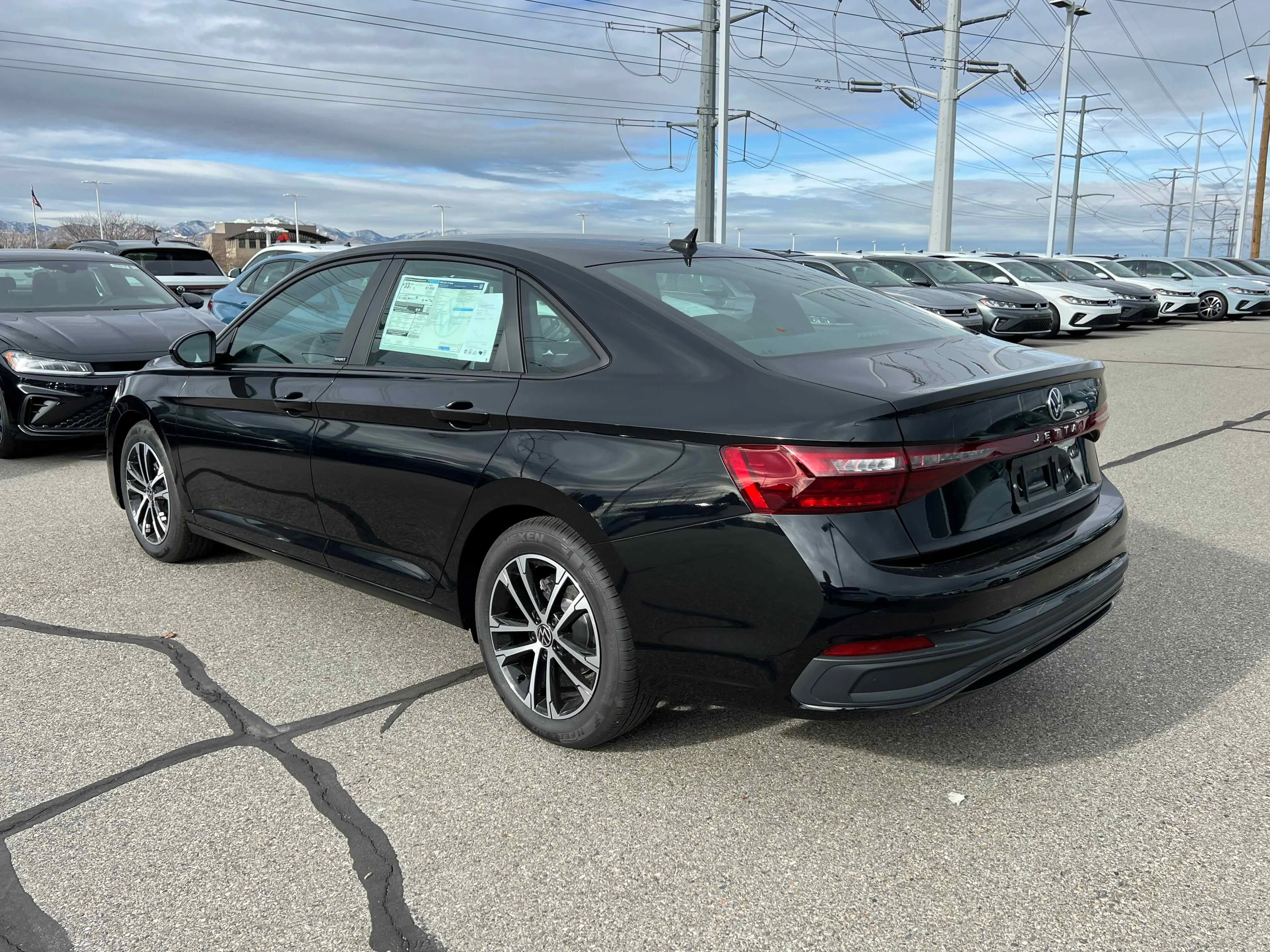 New 2026 Deep Black Volkswagen Sport image 9