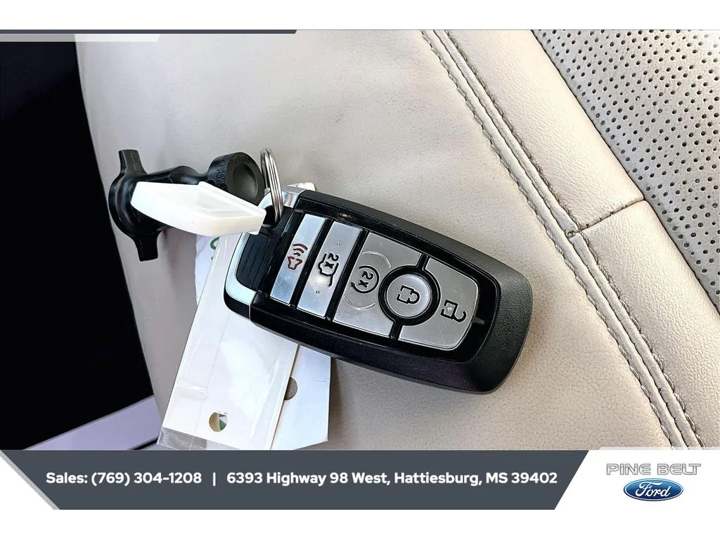 Used 2022 Star White Metallic Tri-Coat Ford Platinum image 9