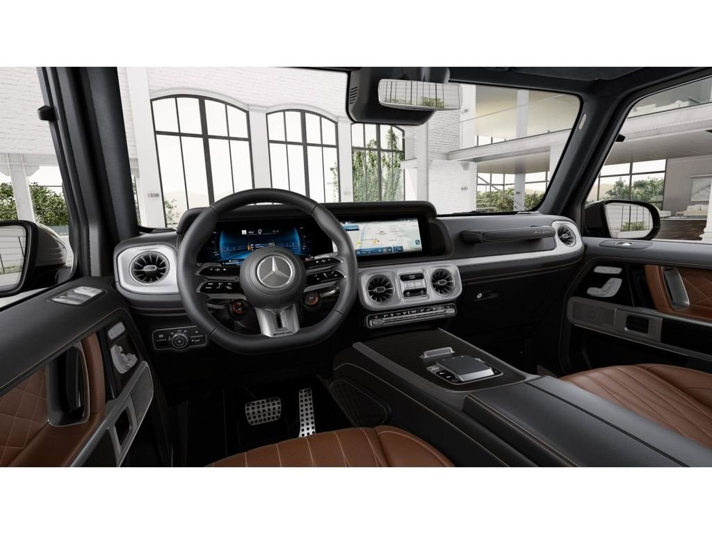 New 2027 MANUFAKTUR Moonlight White Metallic Mercedes-Benz AMG® G 63 SUV image 3