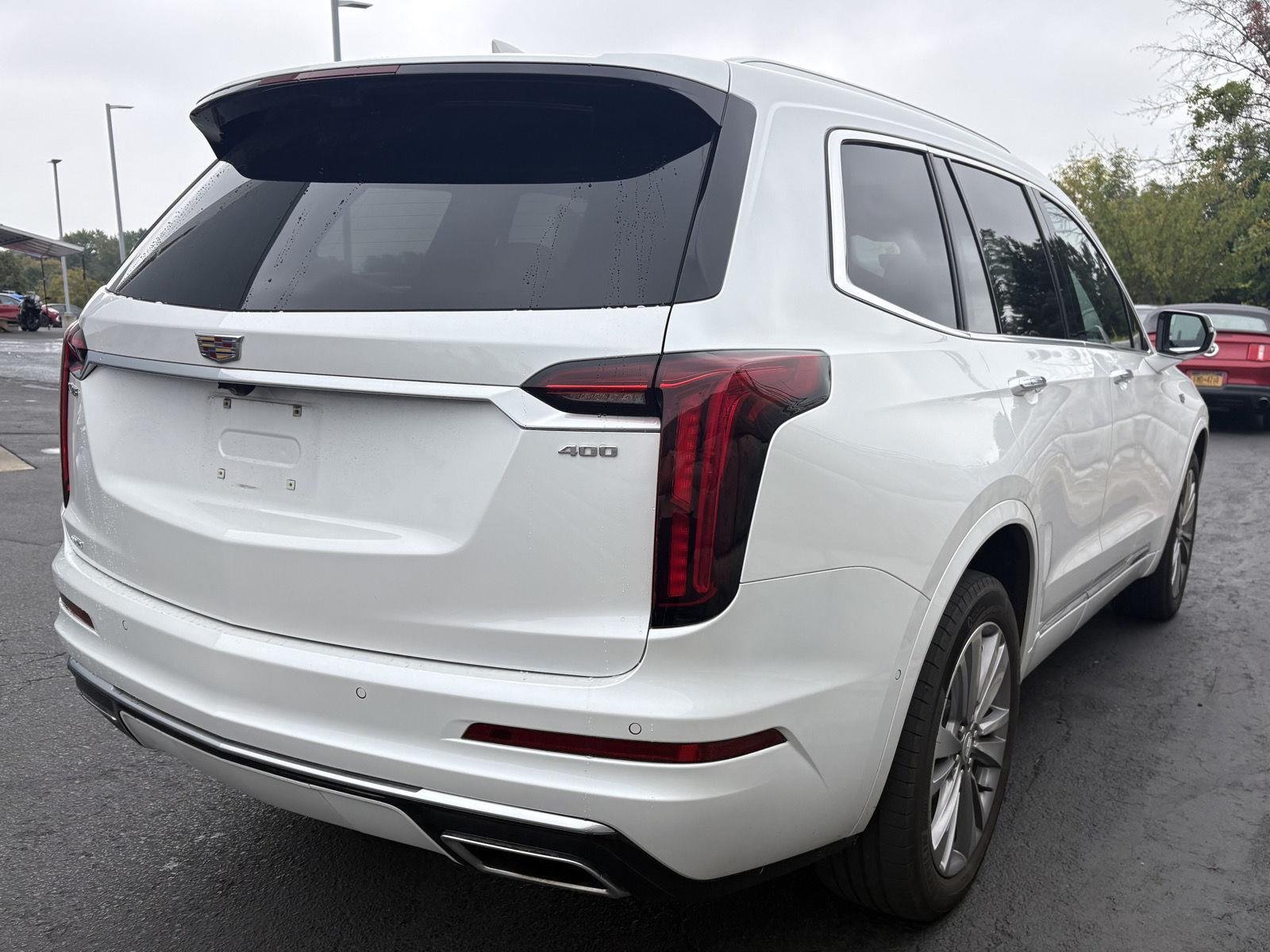 Used 2023 Crystal White Tricoat Cadillac AWD Premium Luxury image 6