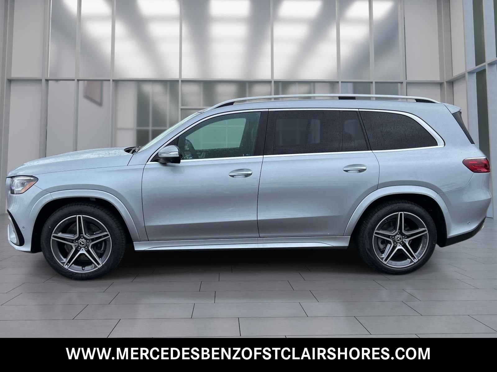 New 2025 Cirrus Silver Metallic Mercedes-Benz GLS 450 image 2