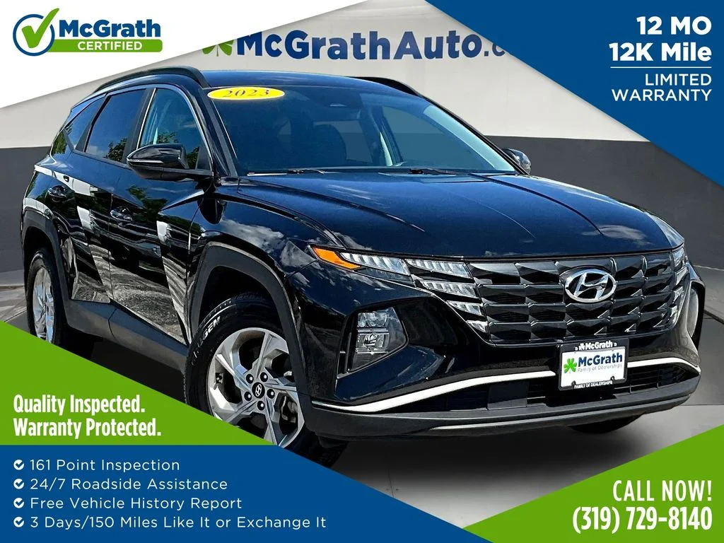 Used 2023 Black Hyundai SEL image 1