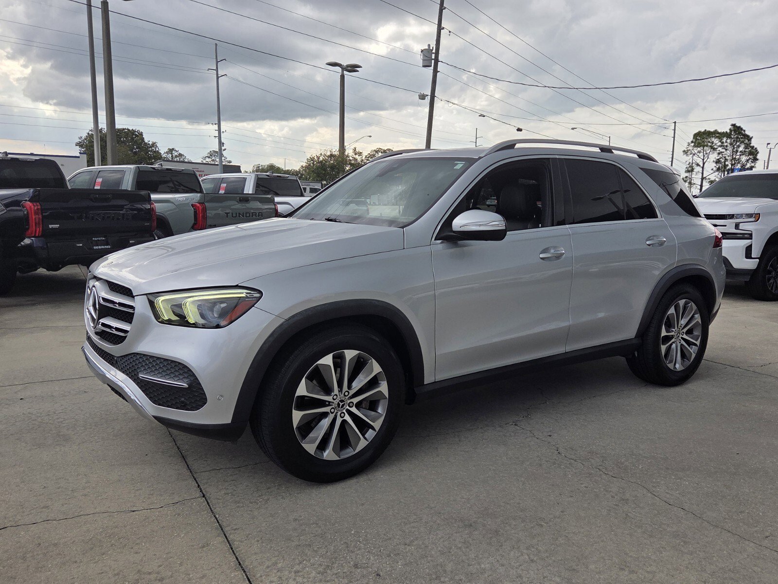 Used 2020 Mojave Silver Metallic Mercedes-Benz GLE 350 image 2