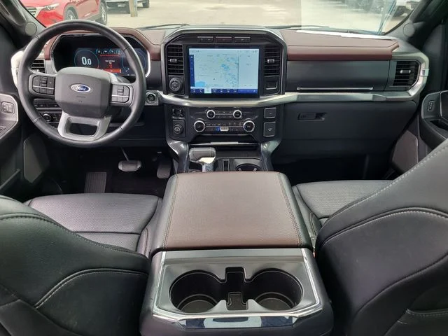 Used 2022 Gray Ford Lariat image 14