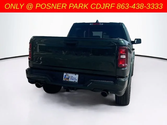 New 2026 Serrano-Green Metallic Exterior Paint RAM BIG HORN image 6