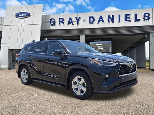 Certified Used 2021 Midnight Black Metallic Toyota LE image 1