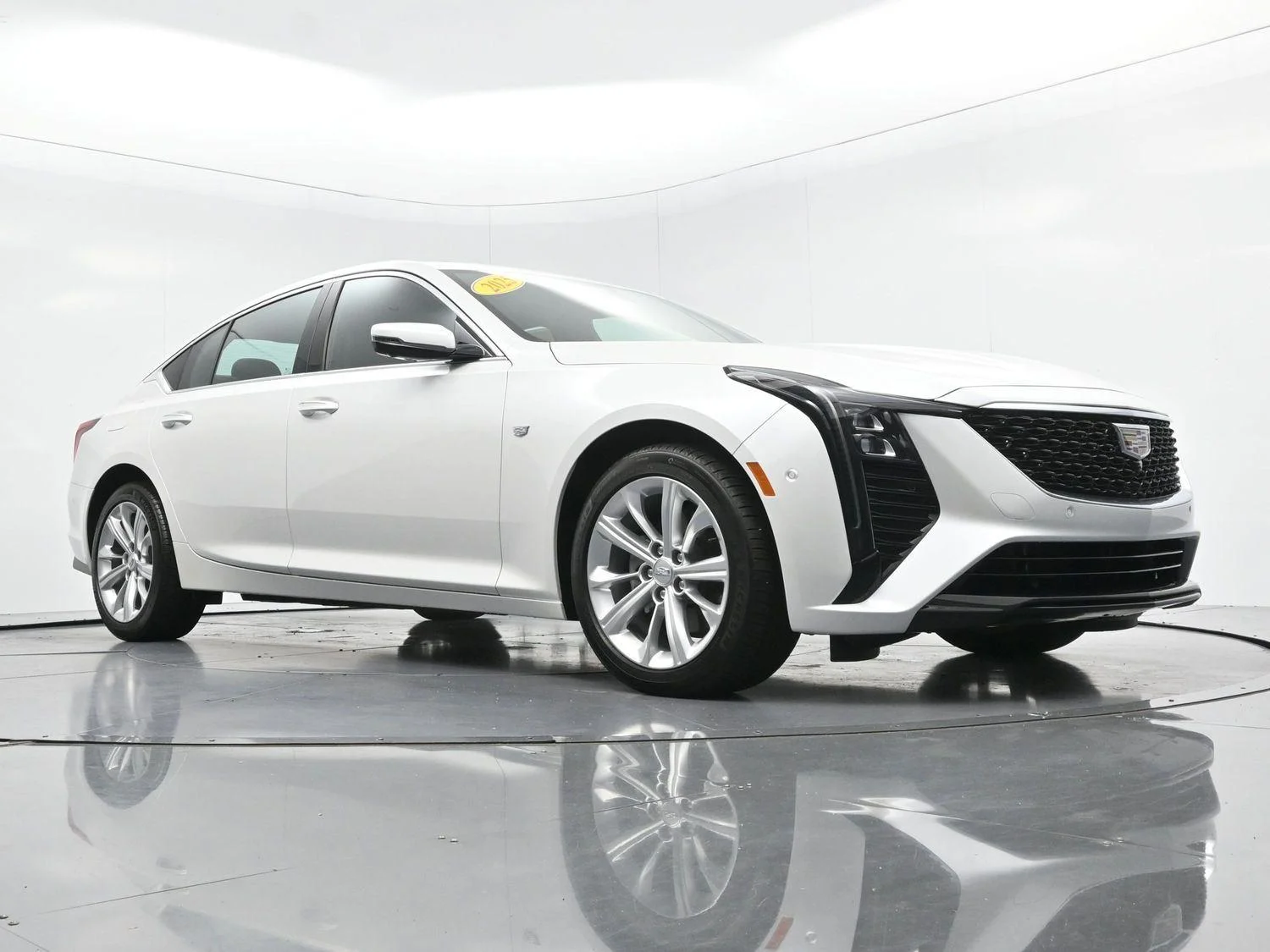 Used 2025 Crystal White Tricoat Cadillac Premium Luxury image 47