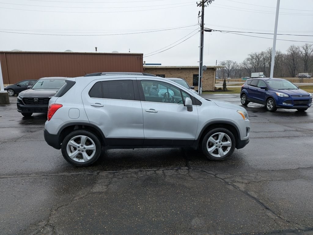 Used 2015 Chevrolet Trax LTZ with VIN 3GNCJTSB4FL206970 for sale in Dover, OH