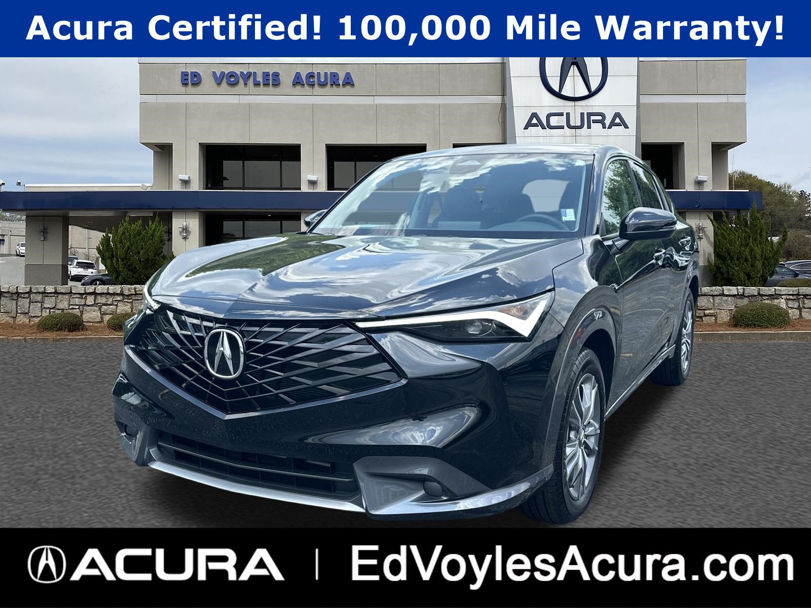 Used 2025 Crystal Black Pearl Acura Base image 1