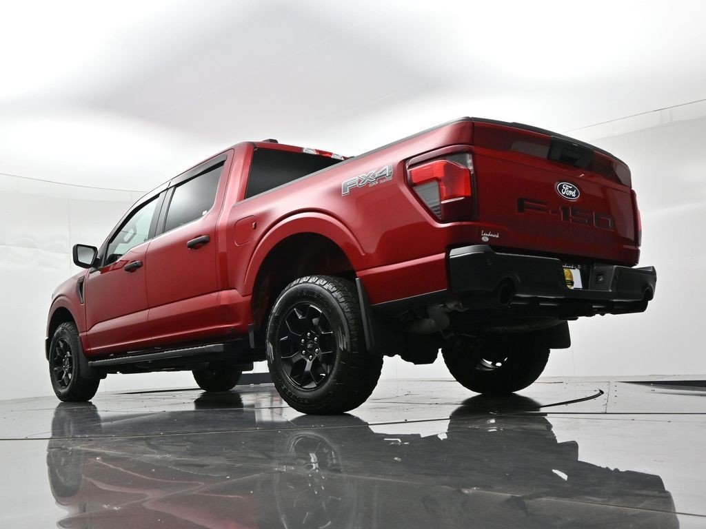 Used 2025 Red Metallic Ford STX 4WD SuperCrew 5.5