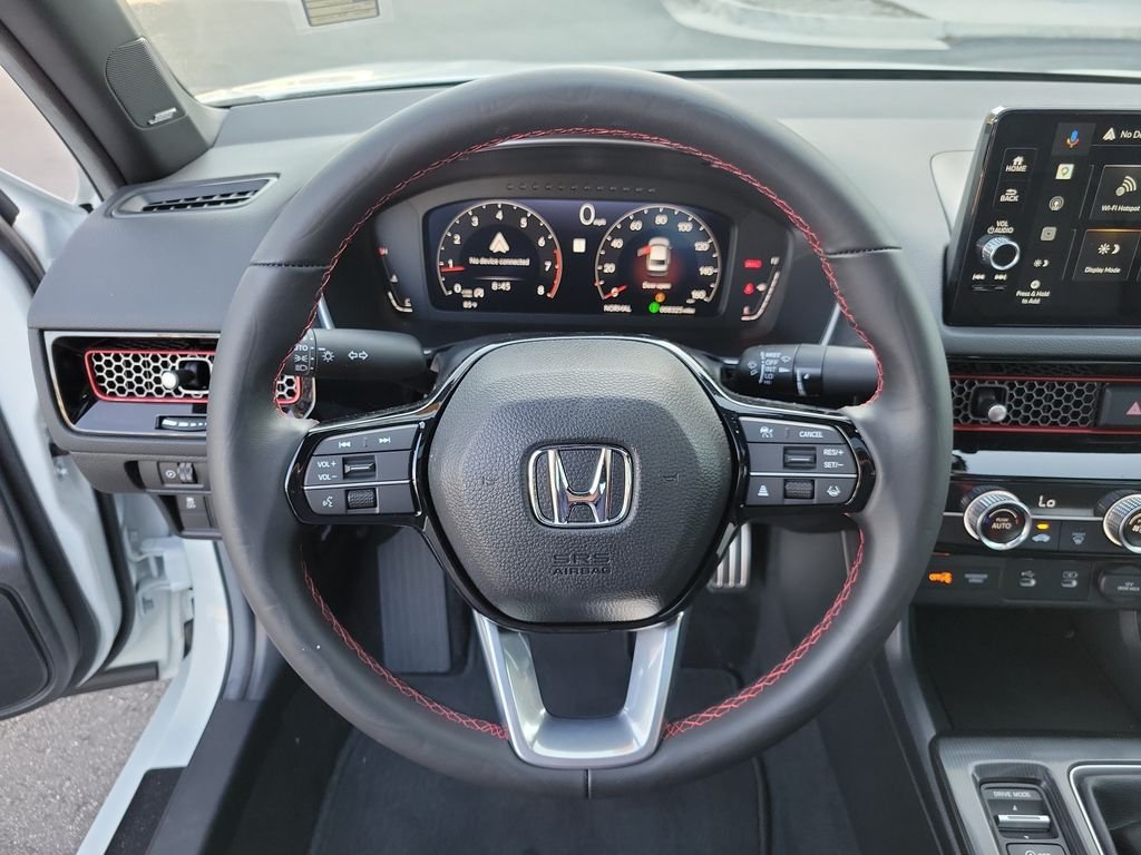 Certified Used 2025 Platinum White Pearl Honda SI image 26
