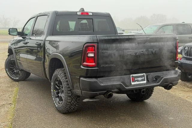 New 2026 Diamond Black Crystal Pearl-Coat Exterior Paint RAM Rebel image 11