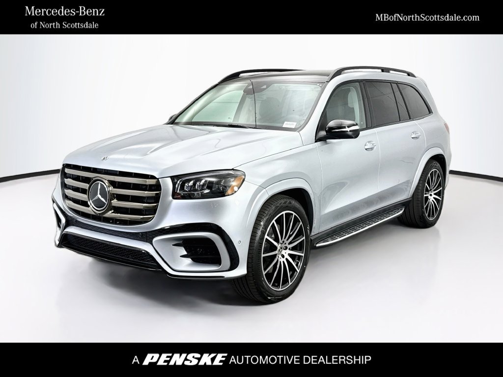 Certified Used 2026 Cirrus Silver Metallic Mercedes-Benz GLS 450 image 1