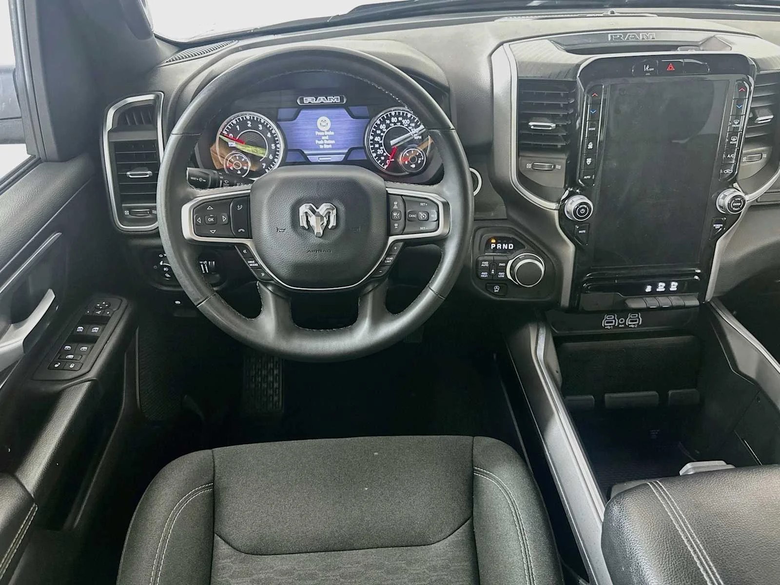 Used 2025 Diamond Black Crystal Pearlcoat Ram Big Horn image 21