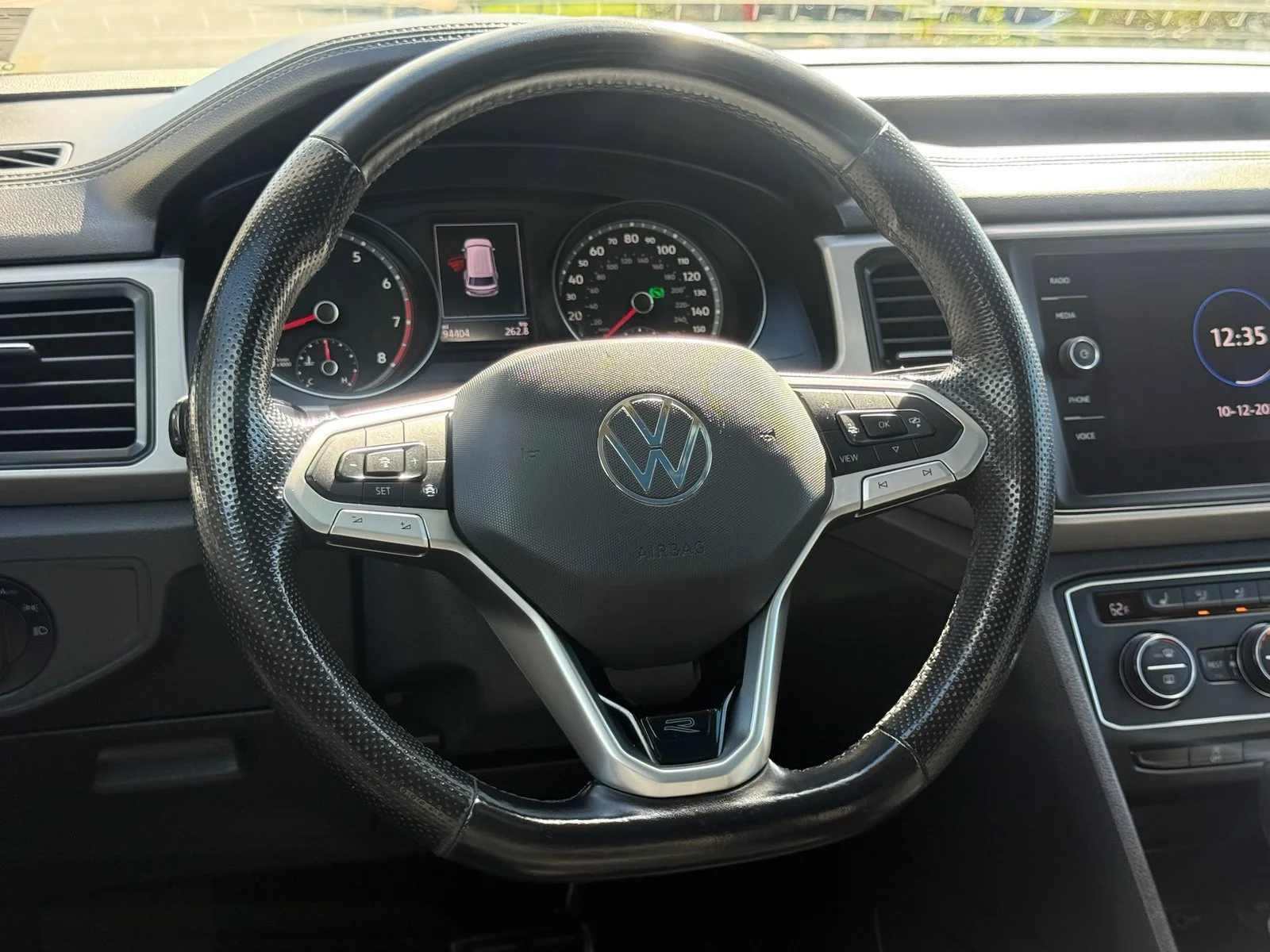Used 2021 Blue Volkswagen 3.6L V6 SE w/Technology R-Line image 18