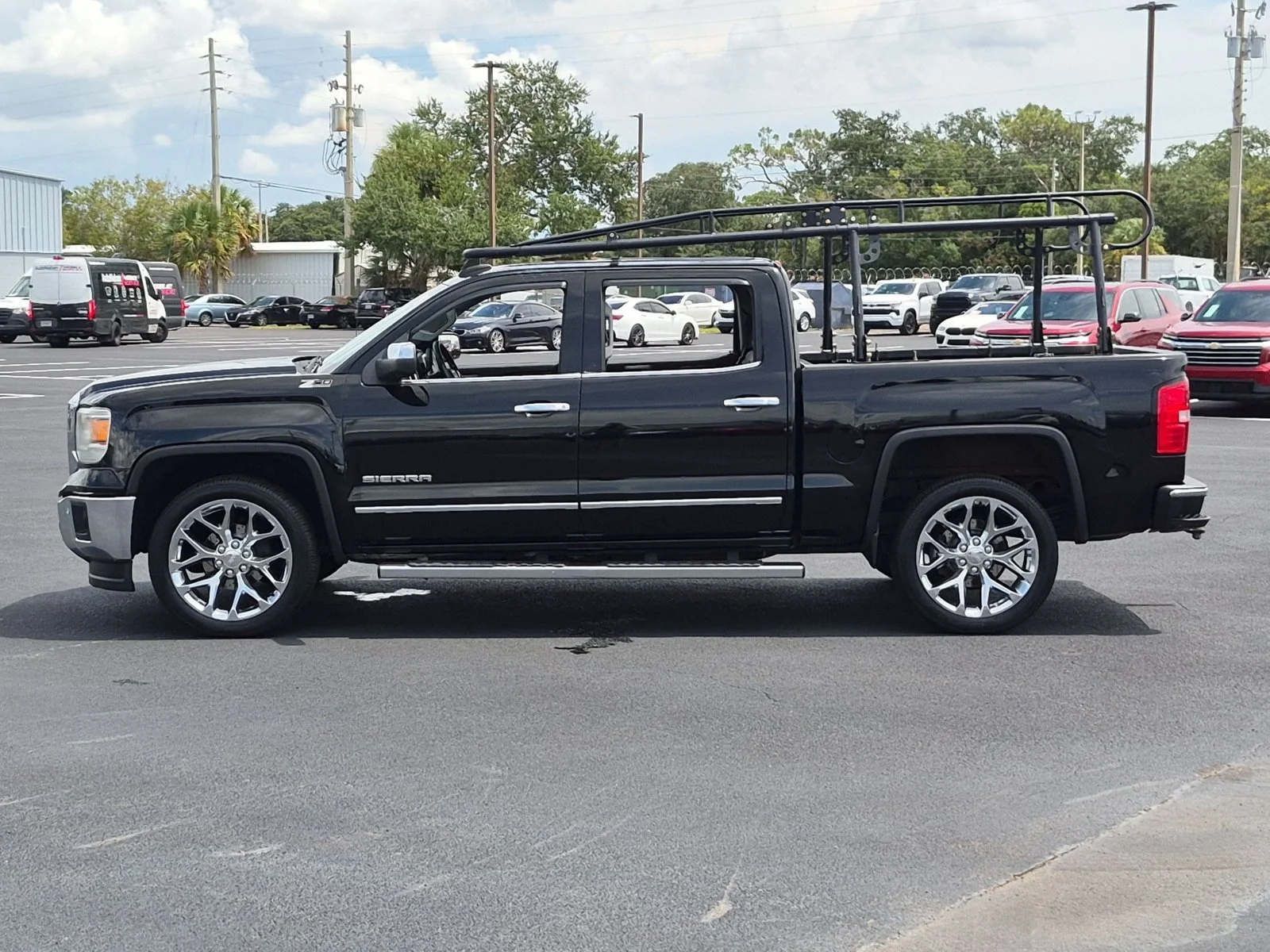 Used 2015 Onyx Black GMC SLT image 9